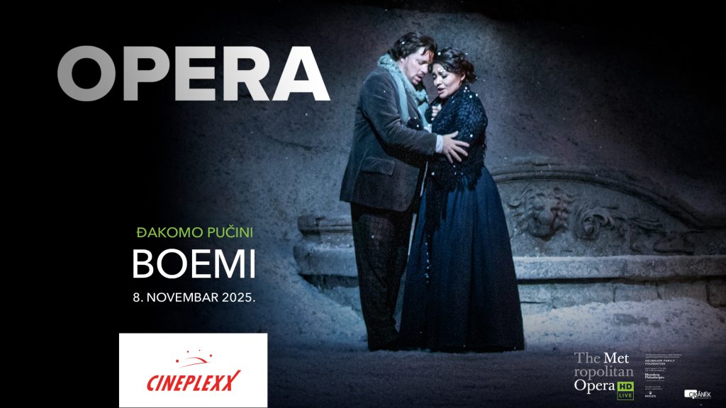 Jedna od najpopularnijih opera na svetu, 8. novembra na velikom platnu Cineplexx Niš bioskopa