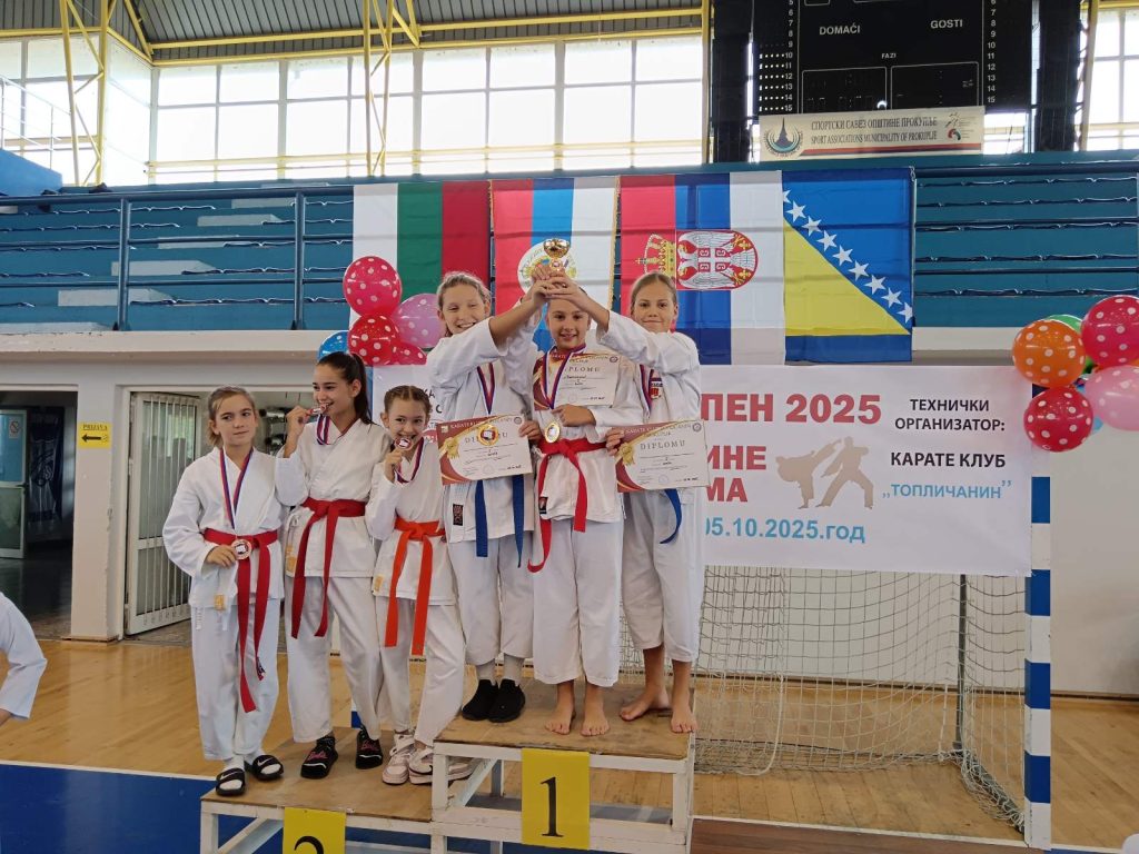 SPORTSKA INFORMACIJA KARATE KLUB ”TOPLIČANIN”