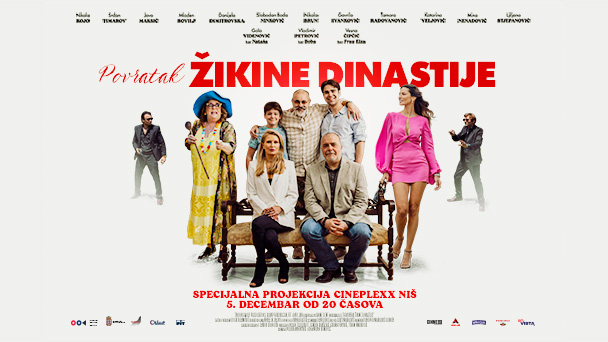 Specijalna projekcija filma ,,Povratak Žikine dinastije“ u petak, 5. decembra od 20 časova 
